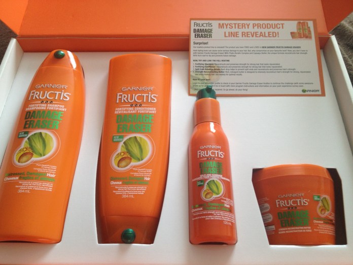 Garnier Fructis Damage Eraser I received these products complimentary from Influenster for testing purposes.